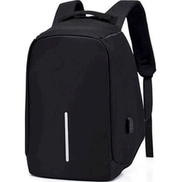 Τσάντα Πλάτης Anti-theft Amber με Θήκη Laptop 13'' AΜ2008 13 lt - Μαύρο
