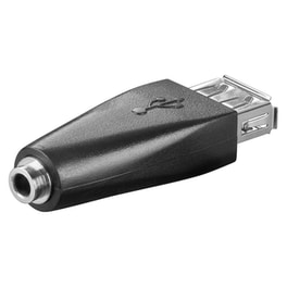 Αντάπτορας Goobay USB-A Female σε 3.5mm Female