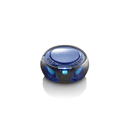 Φορητό Radio/CD Lenco Party SDC650 Karaoke - Μπλε image 0