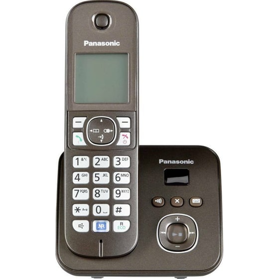 Ασύρματο Τηλέφωνο Panasonic KX-TG6821GA - Mocca/Brown image 0