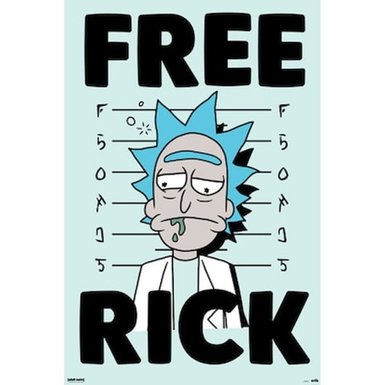 Αφίσα Rick And Morty Rick Κάθετη 61 x 91.5 cm image 0