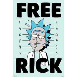 Αφίσα Rick And Morty Rick Κάθετη 61 x 91.5 cm