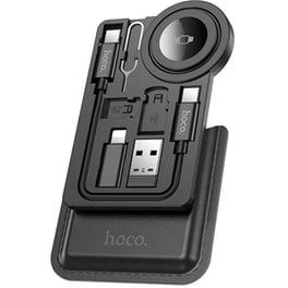 Σετ Ασύρματου Φορτιστή Hoco Cw58 με Αντάπτορες USB-C σε USB/Lightning για Apple Watch - 10 cm