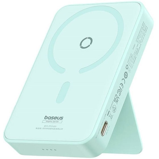Powerbank Baseus Magnetic Wireless Bracket (P10064101333-00) 5.000mAh - Μπλε image 0