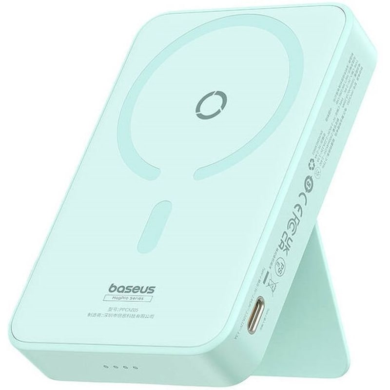 Powerbank Baseus Magnetic Wireless Bracket (P10064101333-00) 5.000mAh - Μπλε