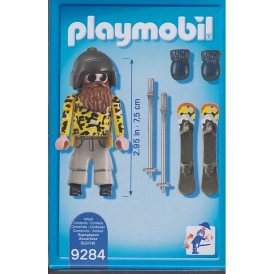 PLAYMOBIL® Family Fun Σκιέρ Snowblades Freestyle (9284) image 3
