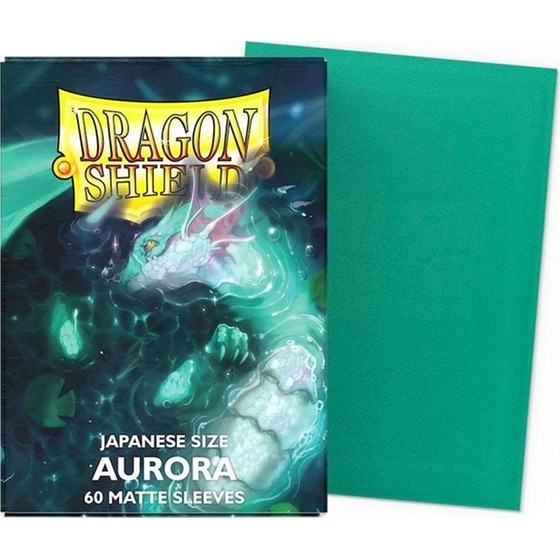 Dragon Shield Sleeves Japanese Small Size - Matte Aurora (60 Sleeves) image 1
