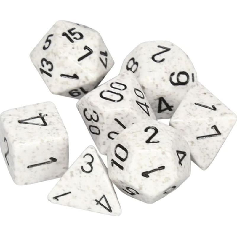 Σετ Ζάρια Speckled Polyhedral 7-die Set Arctic Camo Chessex CHESSEX