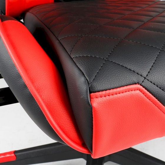 Gaming Καρέκλα Gembird GC-03-BR από Τεχνητό Δέρμα - Μαύρο/ Κόκκινο image 14