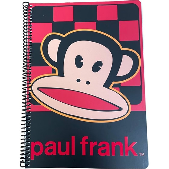 Τετράδιο Σπιράλ Paul Frank Α4 2 Θεμάτων Boy Party (1 Τεμάχιο) image 1