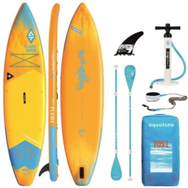 Φουσκωτή Σανίδα SUP Aquatone 381 x 81 - Πορτοκαλί