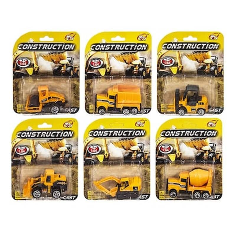 Καρτελα 1 Τεμ Die Cast Δομικα 8cm 11x14cm Toymarkt 912768