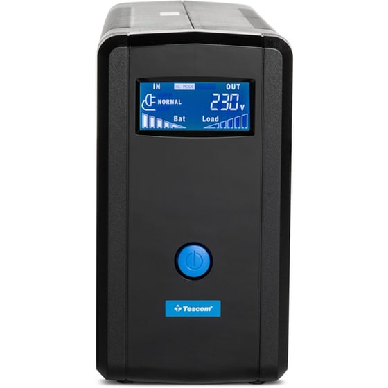 UPS Tescom Plus LCD 850AP 850VA 230V Μαύρο image 0