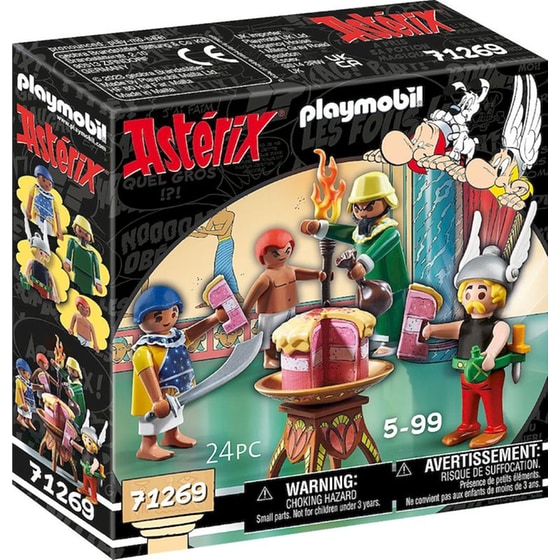 PLAYMOBIL® Asterix : Η δηλητηριασμένη τούρτα του Πυραμιδονίς (71269) image 0