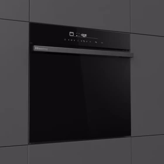 HISENSE HI6431BFZ & HO66F 77 Lt Μαύρο Εντοιχιζόμενος Σετ Φούρνος και Εστία image 5