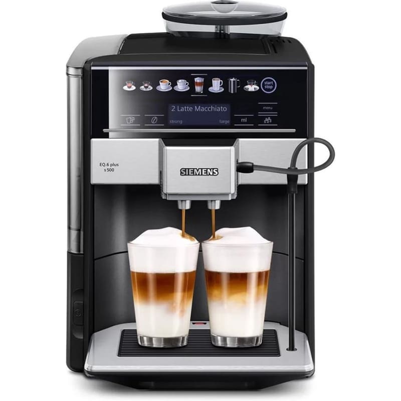 Μηχανή Espresso SIEMENS EQ.6 Plus s500 TE655319RW 1500 W 15 bar Μαύρο