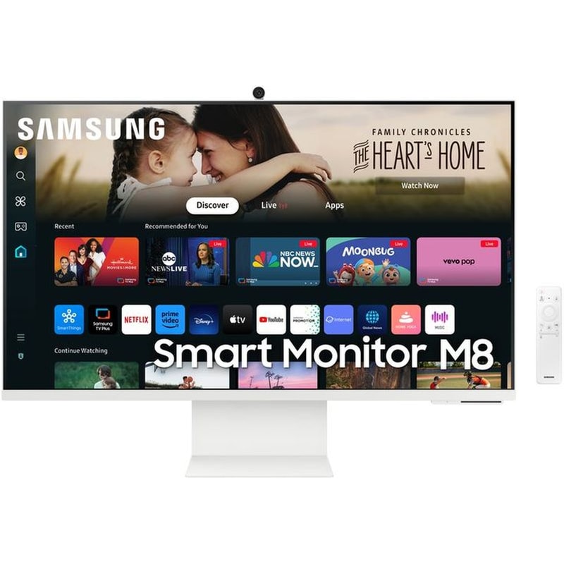 Samsung Smart Monitor M80D LS32DM801UUXDU 32 4Κ UHD VA Flat 60Hz 4ms