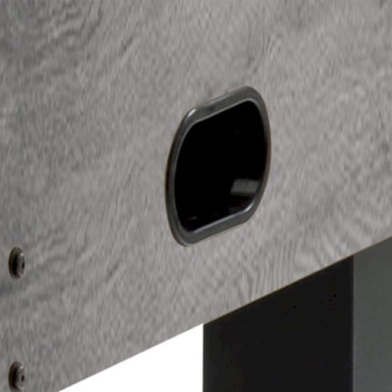 Ποδοσφαιράκι Garlando F-5 Ξύλινο 135x125x86cm με Εξερχόμενες Ράβδους - Γκρι image 1