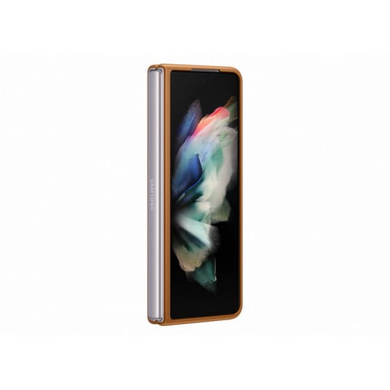 Θήκη Κινητού Samsung Galaxy Z Fold 3 Δερμάτινο - Καφέ image 2