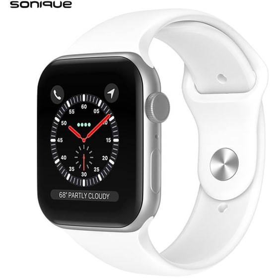 Λουράκι Sonique Soft Band για Apple Watch 42/44/45/49mm - Λευκό image 0