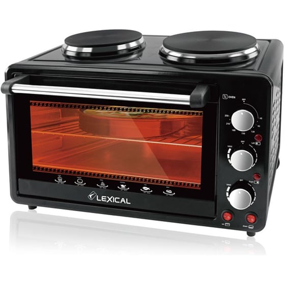 LEXICAL LOV-2925-2 25 Lt Μαύρο Ηλεκτρικό Κουζινάκι image 0
