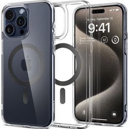 Θήκη Apple iPhone 15 Pro Max - Spigen Ultra Hybrid Magfit - Carbon Fiber