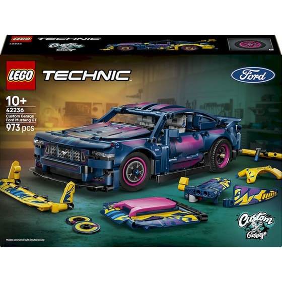 LEGO® Technic Γκαράζ Προσαρμογής Αυτοκίνητο Ford Mustang GT (42236) image 0