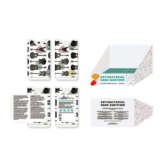 Αντισηπτικό Spray Puckator Guitar 15 ml - Πολύχρωμο image 0