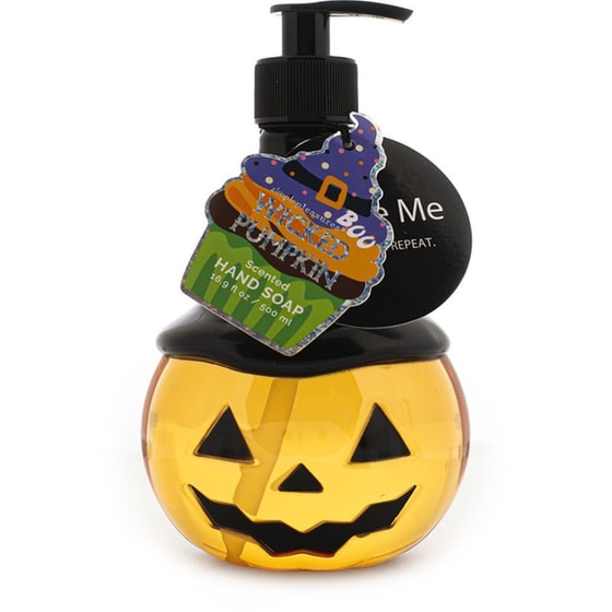 Soap Dispenser Tri-Coastal Sculpted Jack Lantern 500ml image 0