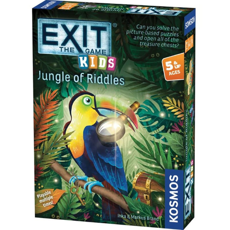 KOSMOS Exit Kids: The Jungle Of Riddles Επιτραπέζιο (Kosmos)