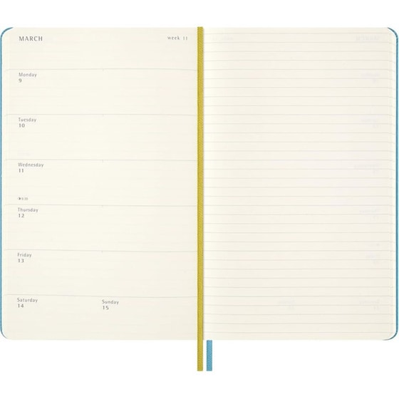 Ημερολόγιο Εβδομαδιαίο Moleskine 2025-2026 18Μ Large Peanuts image 4