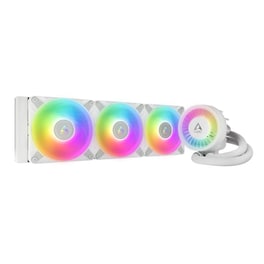 Arctic Liquid Freezer Iii 360mm A-rgb White Aio Cpu Water Cooler 3x P12 Pwm Pst A-rgb Fan