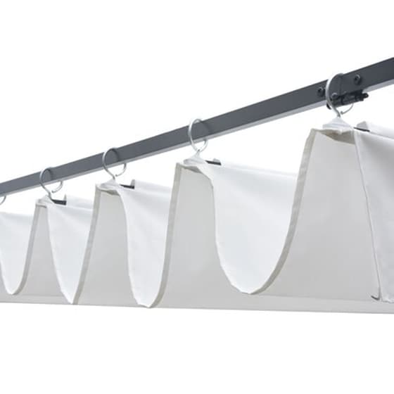 Vidaxl Κιόσκι Με Οροφή Καφέ/κρεμ 400x400x200 Εκ. Από Συνθετικό Ρατάν image 2