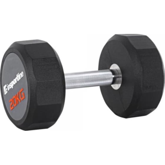 Βαράκι Πολυγωνικό 20kg InSPORTline Profi CPU INS-21667 από Ατσάλι & TPU - Μαύρο image 0