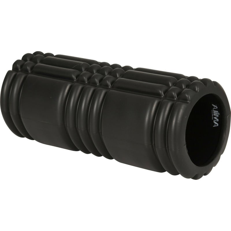 AMILA Foam Roller Amila Plexus 96806 από EVA και ABS 33x14 cm - Μαύρο