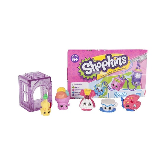 Shopkins S8 World Vacation W1 Καρτελα 5 Τμχ Hpk97011 image 5