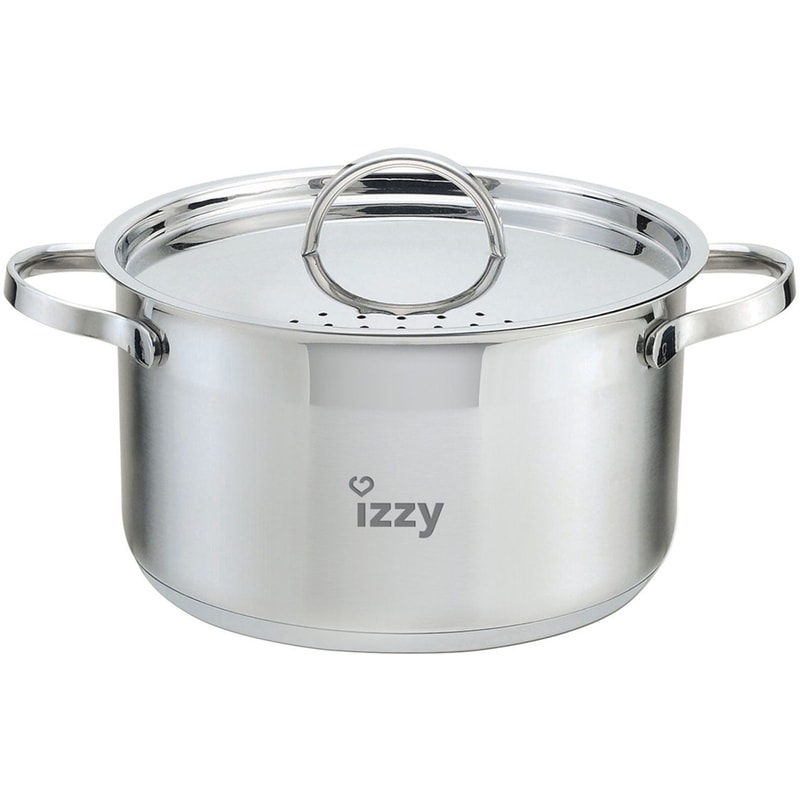 IZZY Κατσαρόλα IZZY COSMOPOLITAN 26 cm 7 L Ασημί