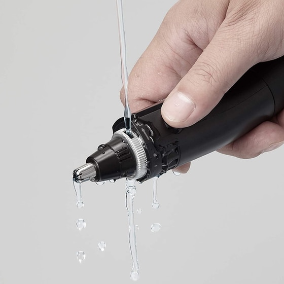 Trimmer PANASONIC ER-GN30 με Σύστημα Καθαρισμού για Μύτη, Αυτιά, Φρύδια και Γένι Μαύρο image 5