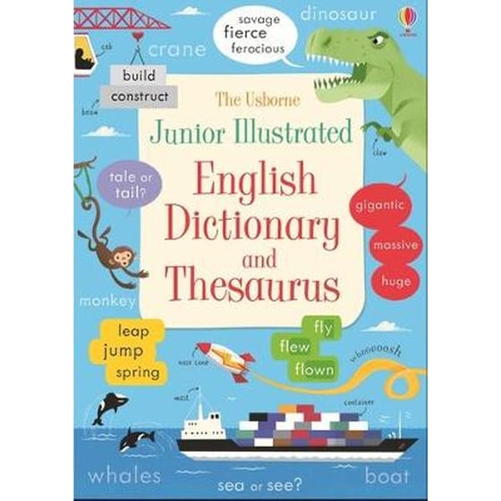 Junior Illustrated English Dictionary and Thesaurus image 0