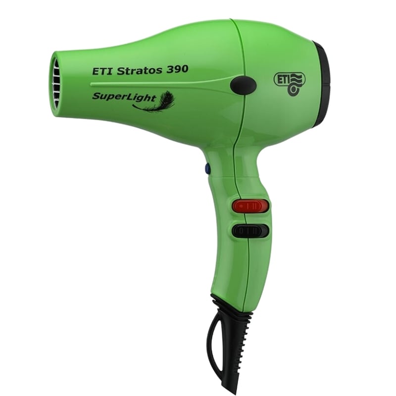 Σεσουάρ Μαλλιών ETI Stratos 390 Superlight 2200 W Πράσινο