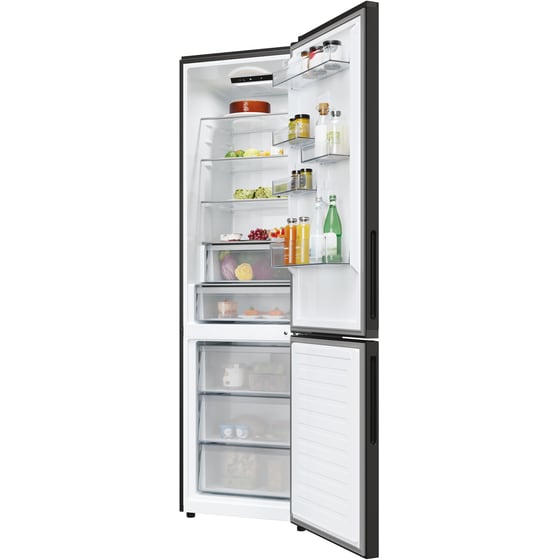 CANDY Fresco ECN2CQTEB206 Total No Frost 409 Lt Μαύρο Ψυγειοκαταψύκτης image 2