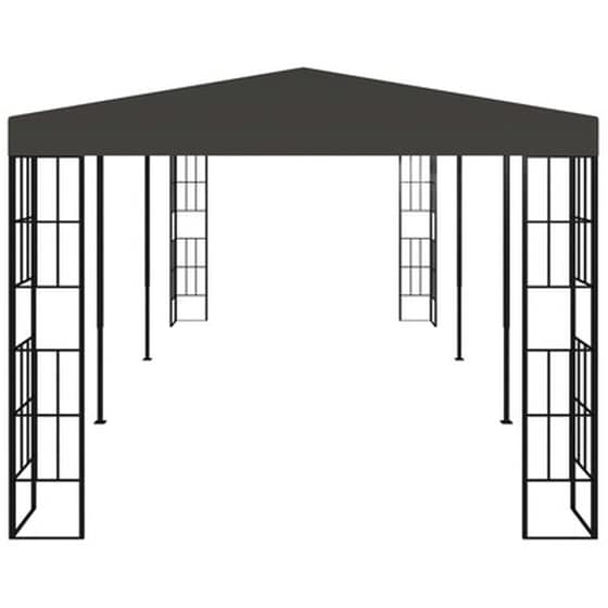 Κιόσκι Vidaxl Ατσάλι 3x6m - Ανθρακί image 4