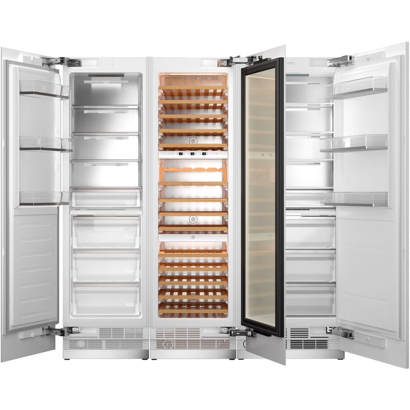 BERTAZZONI RWFL606075S5FPNS No Frost 1173 Lt Εντοιχιζόμενο Ψυγείο Ντουλάπα με Συντηρητή Κρασιών