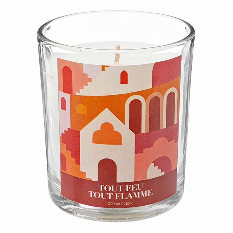 Αρωματικό Κερί Spitishop A-s Jomy Pomegra 192726j 8x9 cm - Ρόδι