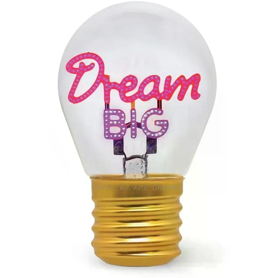 Λάμπα Γραφείου Legami Σχέδιο Dream Big image 0