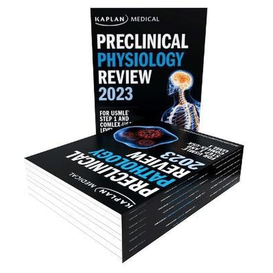 Preclinical Medicine Complete 7-Book Subject Review 2023 : For USMLE Step 1 and COMLEX-USA Level 1 image 0