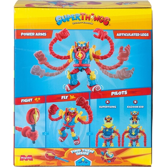 Superthings Μικροπλάσματα Superbot Power Arms με Φιγούρες Sugarfun image 6