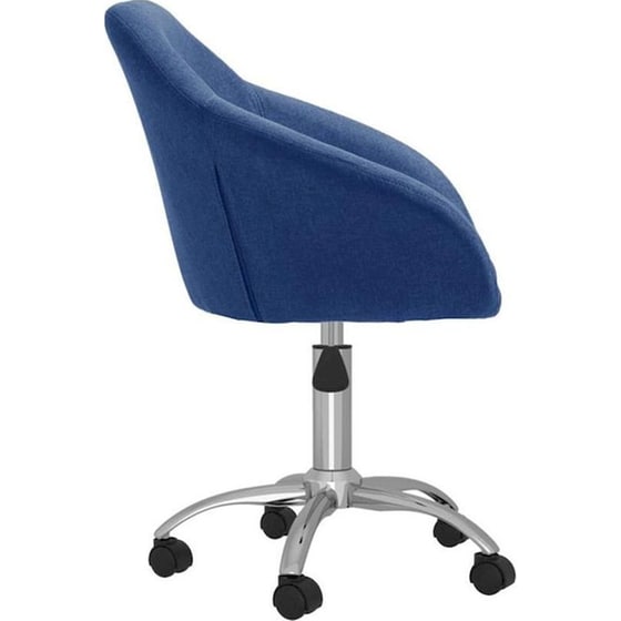 Καρέκλα Γραφείου Nextdeco Jasper 13824-02 Υφασμάτινη - Πετρόλ image 2