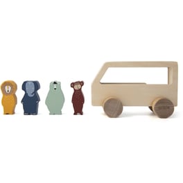 Ξύλινο Παιχνίδι Trixie Animal Bus
