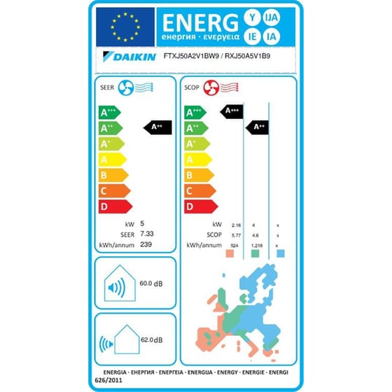 DAIKIN Emura FTXJ50AW9 Κλιματιστικό Inverter 18.000 BTU A++/A+++ με WiFi image 4